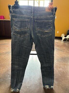 BKE Payton Universal Fit Mid Rise Ankle Skinny 31x27